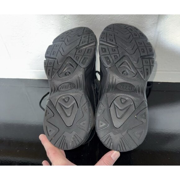 Propét Stability Walker Mens Leather Athletic Walking Shoes Size 9 E WIDE Black - Picture 7 of 8